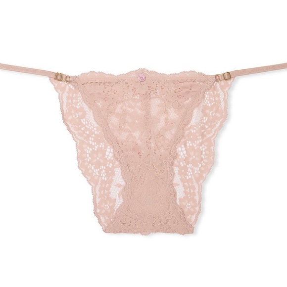 2 for $25 — Victoria’s Secret Smooth & Lace Mini String Bikini Panty- XL- NWT - Picture 1 of 3